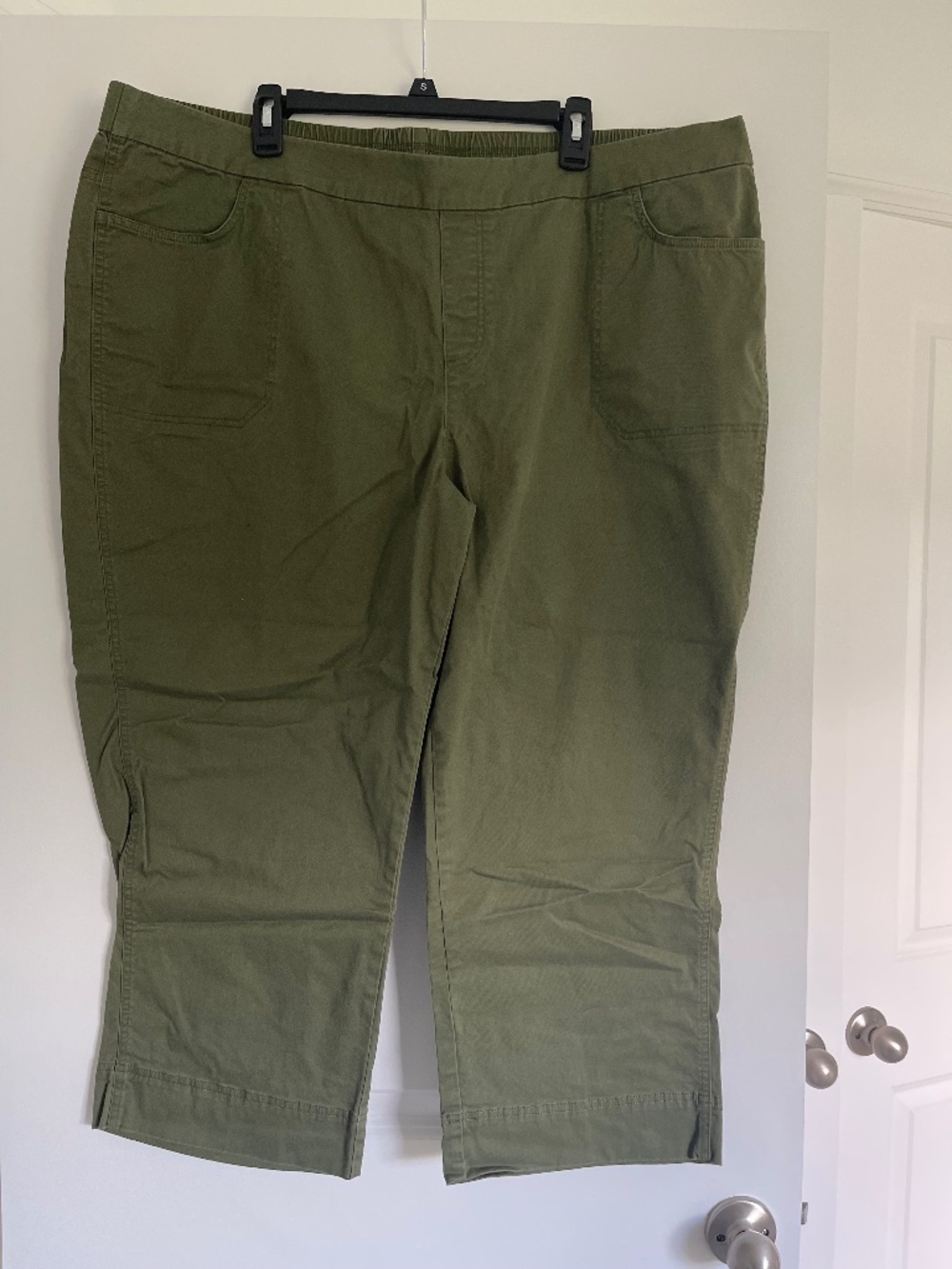 Isaac Mizrahi Live! Women’s Army Green Pants 24W